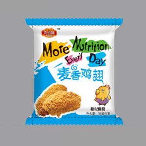 美滋味麦香鸡翅膨化食品蓝