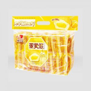 雅佳福蛋黄派原味400g