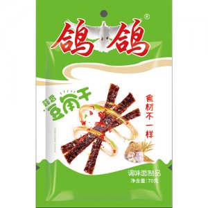 鸽鸽蒜香豆角干-70g