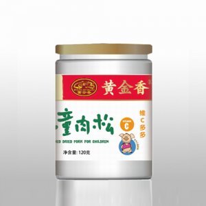 黄金香罐装菠菜味儿童肉松120g