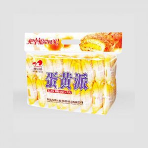 雅佳福蛋黄派原味500g