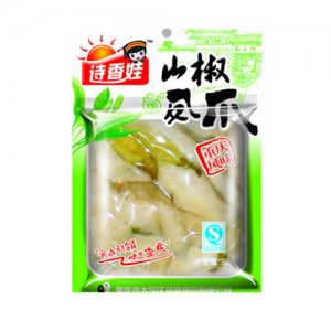 诗香娃山椒凤爪32g