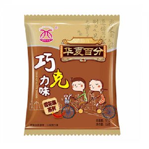 华夏分新版雪花面系列干吃面巧克力味