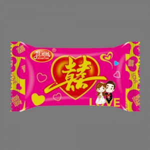佳冠园粉色包装喜庆硬糖