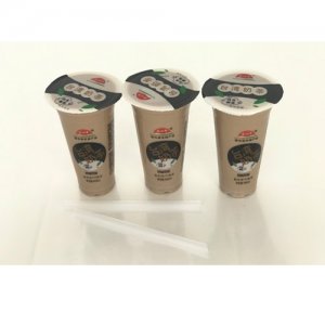 爱心牛台湾奶茶-椰果