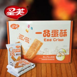 星芙黄金一品蛋酥芝麻鸡蛋酥500g