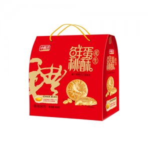 小帅才鲜蛋花生桃酥610克