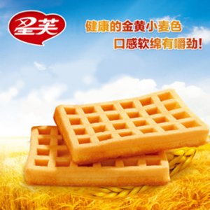 星芙肉松华夫饼一整箱1.5kg