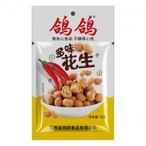 鸽鸽多味花生70克