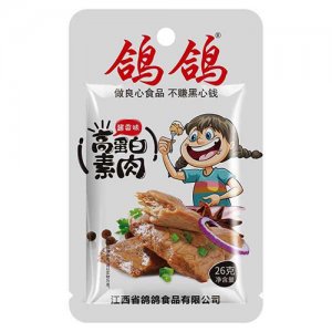 鸽鸽高蛋白素肉盒装