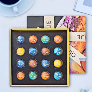 巧爵创意星球夹心巧克力礼盒装