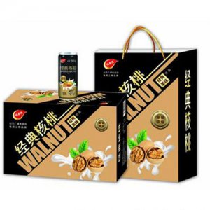 好佳佳经典核桃罐黑箱手提240ml×16（20）