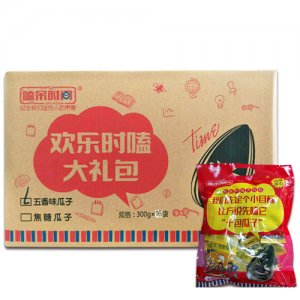 嗑余时间五香瓜子大礼包300g X16袋箱