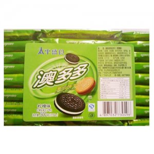 太平盛食500g柠檬味夹心饼干