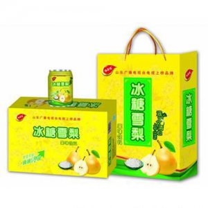 好佳佳铁罐冰糖雪梨带手提16罐20罐