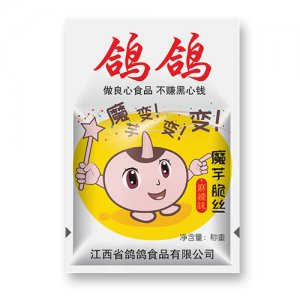 鸽鸽魔芋脆丝