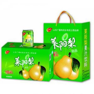 好佳佳铁罐莱阳梨带手提16罐20罐