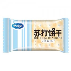 世味天苏打饼奶盐味简装散称