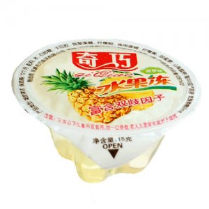 奇巧水果冻菠萝15克