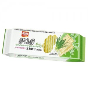 毅通苏打饼干香葱味100g