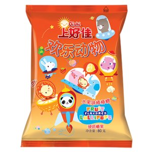 上好佳欢乐动物棒棒糖
