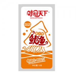 味冠天下休闲鱿鱼(12g酱汁味)