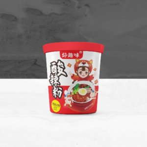 好趣味酸辣粉桶装