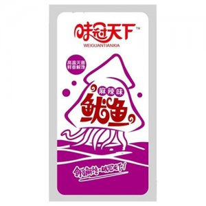 味冠天下休闲鱿鱼(12g麻辣味)