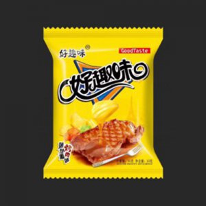 好趣味菠萝蜜烤肉味点心面