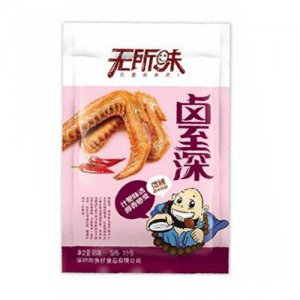 无所味卤鸭翅微辣味60g