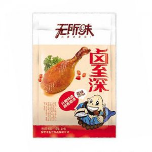 无所味卤鸭翅微辣味80g