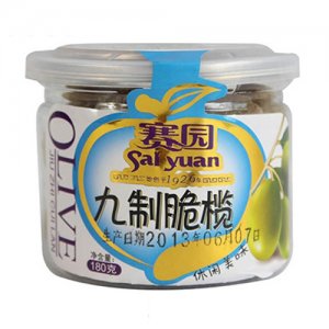 赛园九制脆榄180g