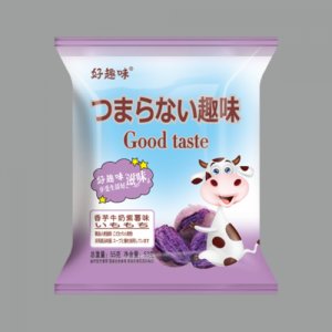 好趣味香芋牛奶紫薯味点心面