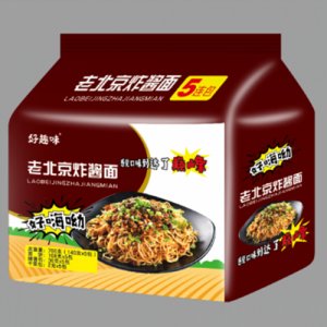 好趣味老北京炸酱拌面袋装