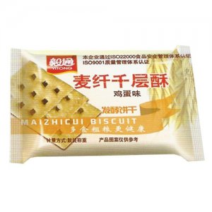 毅通麦纤千层酥鸡蛋味