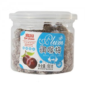 赛园润喉梅180g