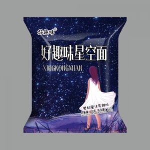 好趣味星空面蜜汁牛排味点心面
