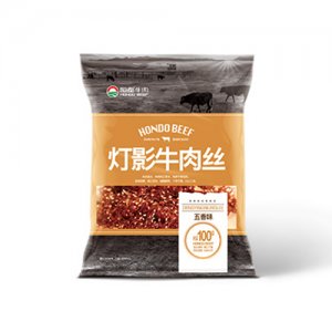 恒都灯影牛肉丝五香味