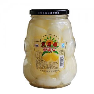 笑果园梨罐头870g