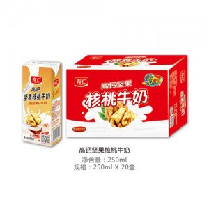 领舞高钙坚果核桃牛奶