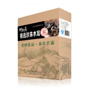 奕霖牛皮纸盒装-精选珍珠木耳-120克