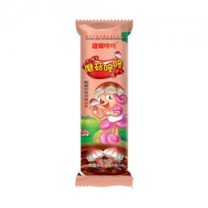迪亿佳蘑菇咚咚17克X20条红豆饼干双色巧克力味