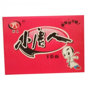 小唐人干吃面红箱装