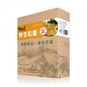 奕霖牛皮纸盒装-野生松蘑-120克