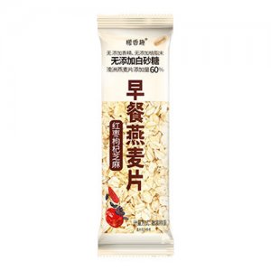 檬香趣红枣枸杞芝麻早餐燕麦片