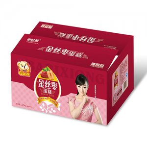 巴比熊金丝枣蛋糕系列彩箱