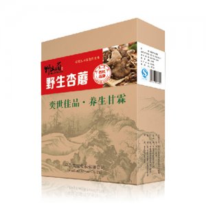 奕霖牛皮纸盒装-野生杏蘑-120克