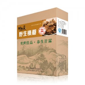 奕霖牛皮纸盒装-野生榛蘑-120克