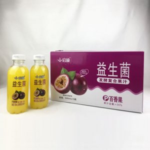 启硕益生菌发酵百香果汁500mlX15