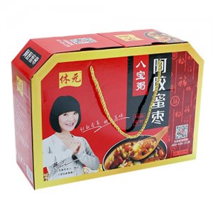 休元阿胶蜜枣八宝粥礼盒